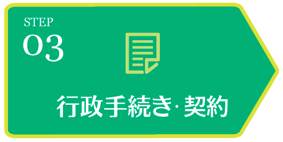 岡山市の就労継続支援B型事業所エール万富の行政手続き、契約